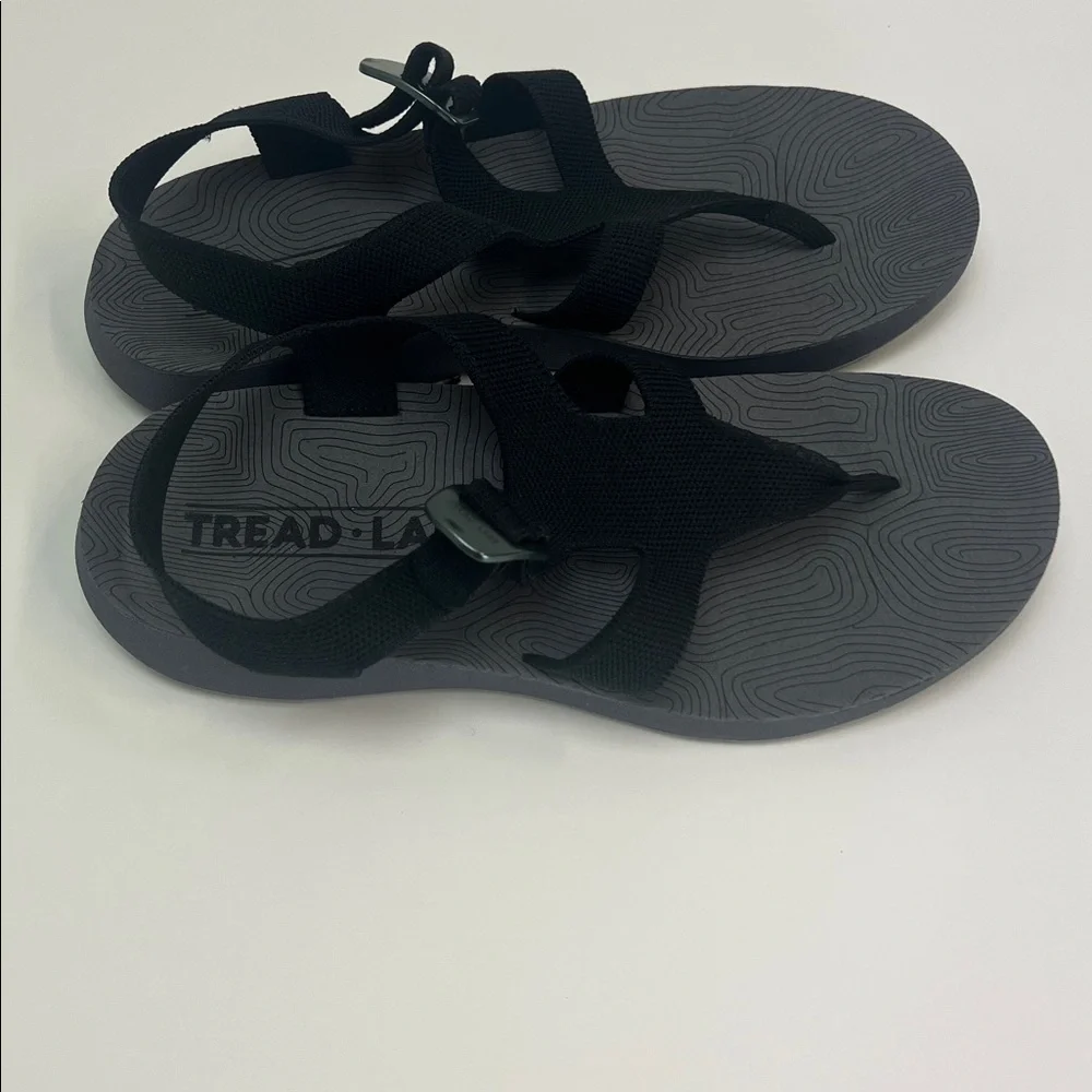 Tread Labs Albion Sandals Mens 11 Black Outdoor Comfort Supportive Shoes
